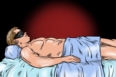 Nije mu dopustila da zaspi Mini vibrator za prste