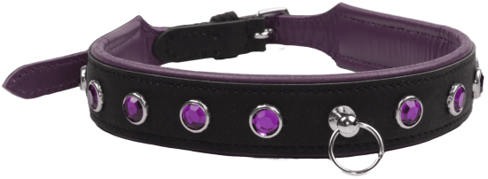 Bőr nyakörv Leatherix Sensation