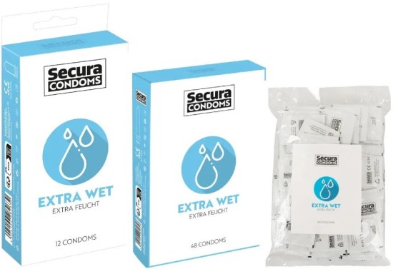 Secura Extra Wet – kondomi s dodatnim podmazivanjem