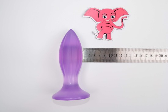 Amethyst Delight gel analni čep, S