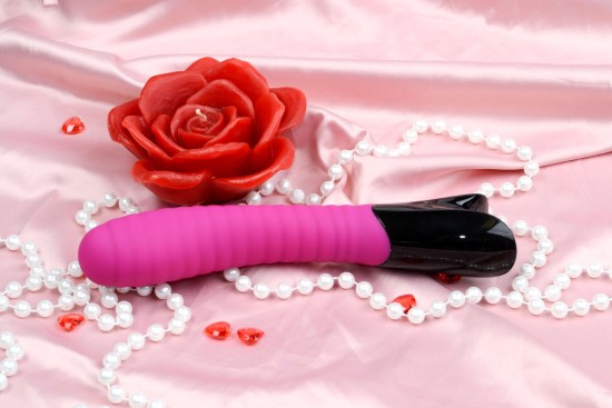 Silikonski vibrator Wavy Vibes II (20,5 cm)