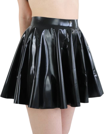 Misty crna suknja od lateksa