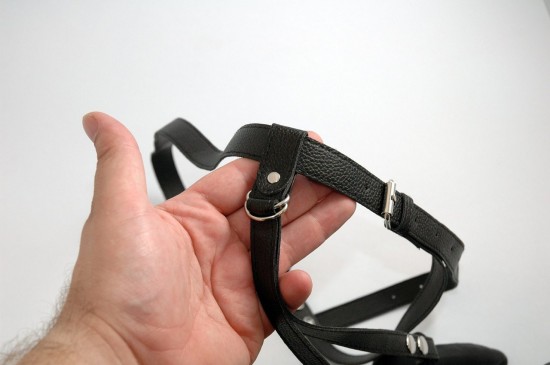 Penis na kopču Double Black