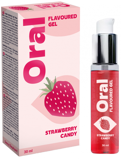Strawberry Candy oralni lubrikant gel (30 ml)