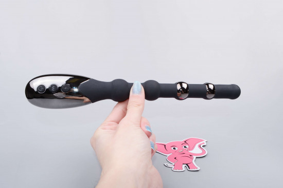 Električne analne kuglice Thunderbolt (23,5 cm)