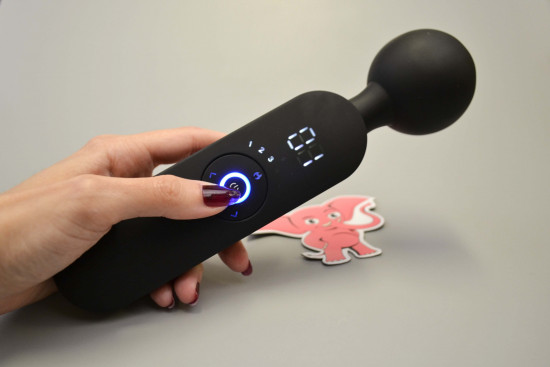 Couple Play grijaća masažna glava s nastavka (21,5 cm)