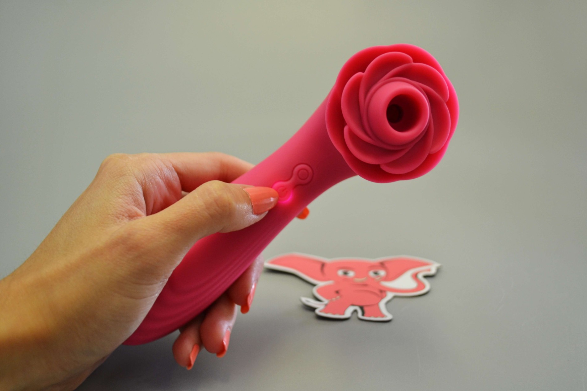 Obožavajte Lilien II. tlačni vibrator (15 cm), kontrola