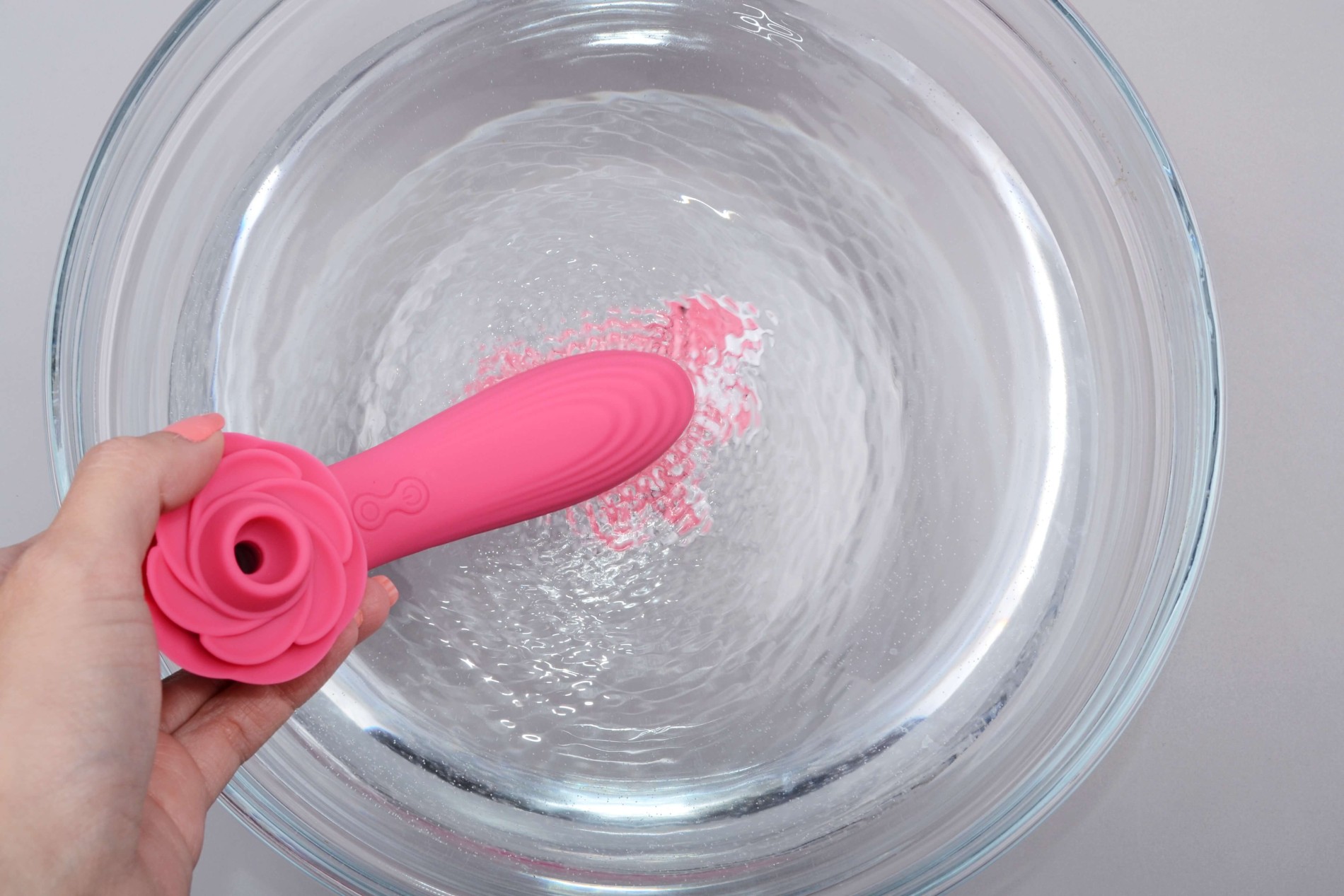 Obožavajte Lilien II. tlačni vibrator (15 cm), otporan na vodu