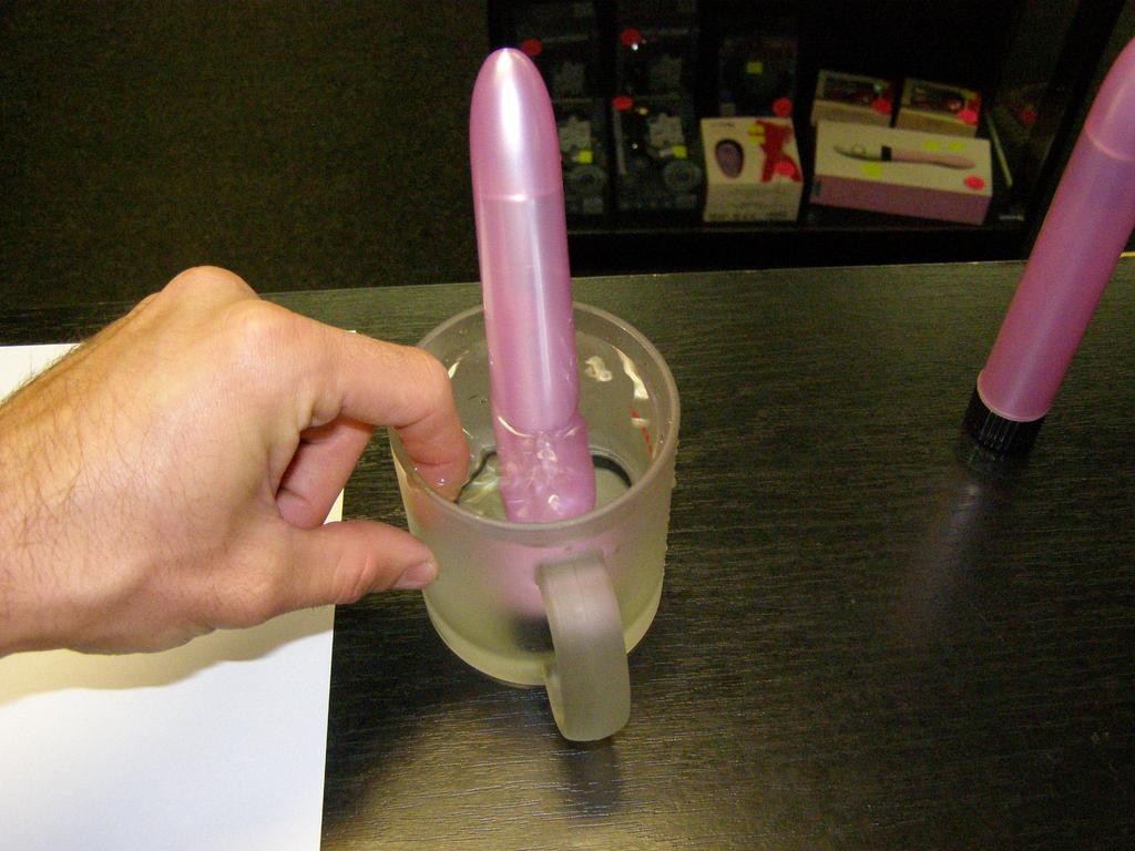 Plastični vibrator 17 cm