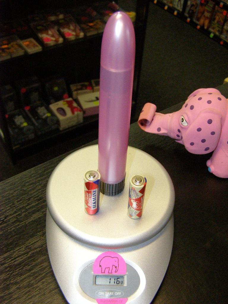 Plastični vibrator 17 cm