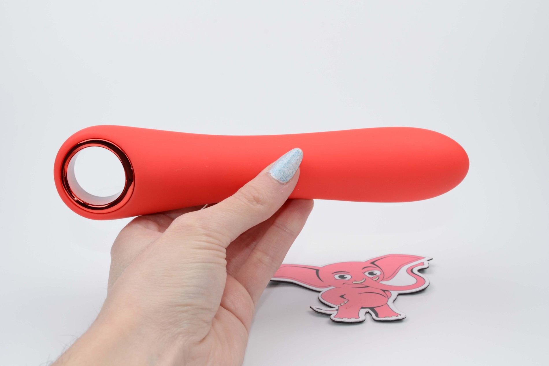 Silikonski vibrator Flute (18 cm)