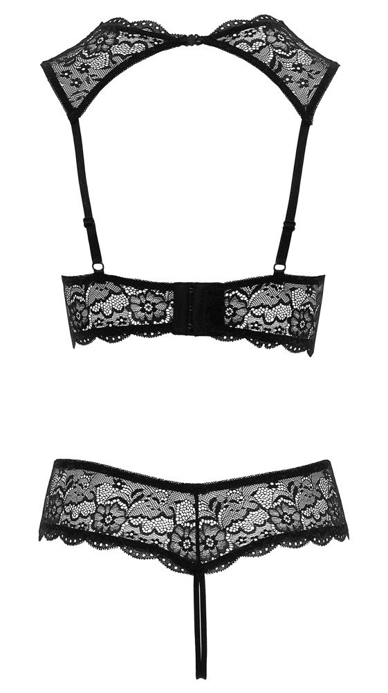 Cottelli shelf bra with string