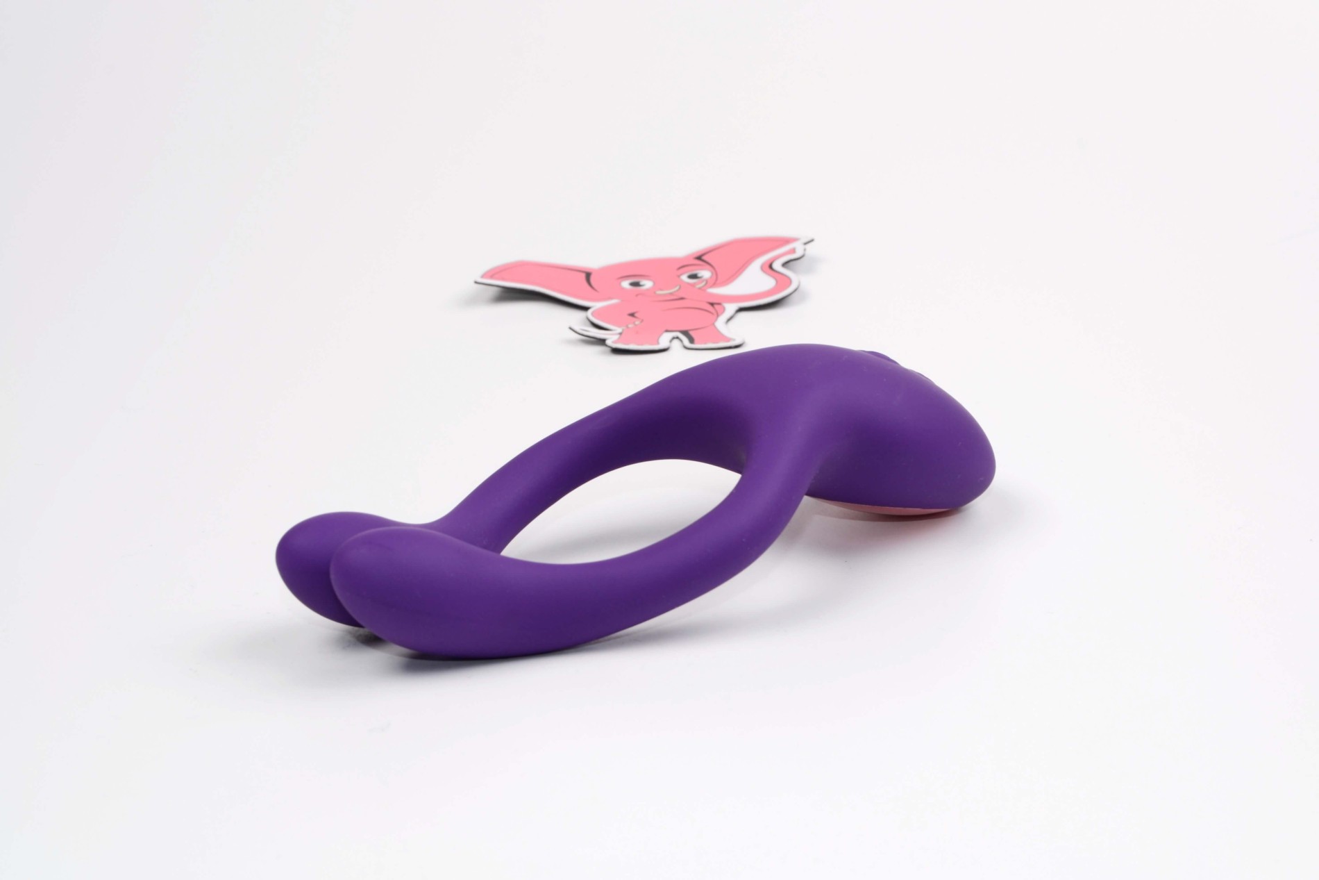Dvostrani vibrator za par s daljinskim upravljačem (15 cm)