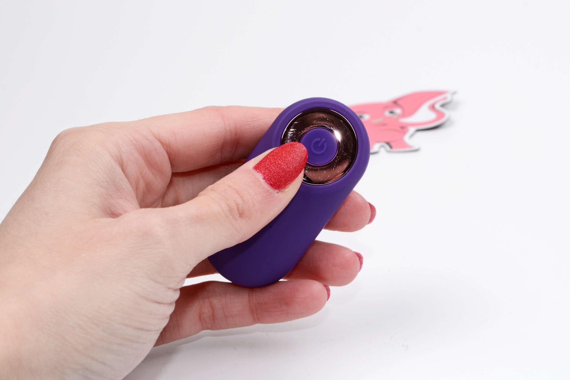 Dvostrani vibrator za par s daljinskim upravljačem (15 cm)