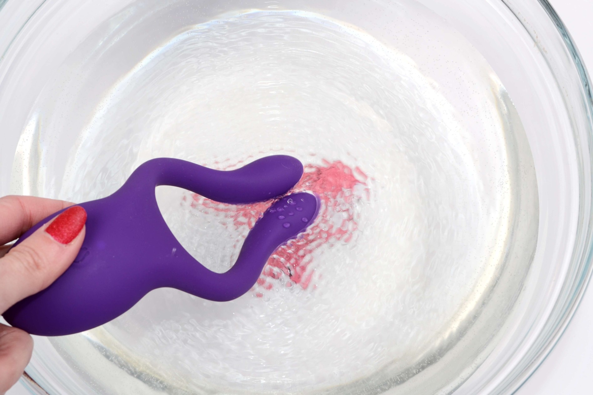 Dvostrani vibrator za par s daljinskim upravljačem (15 cm)