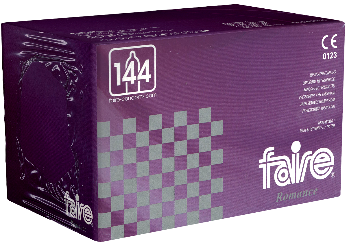 Faire Romance Bulk-Pack, 144 condoms