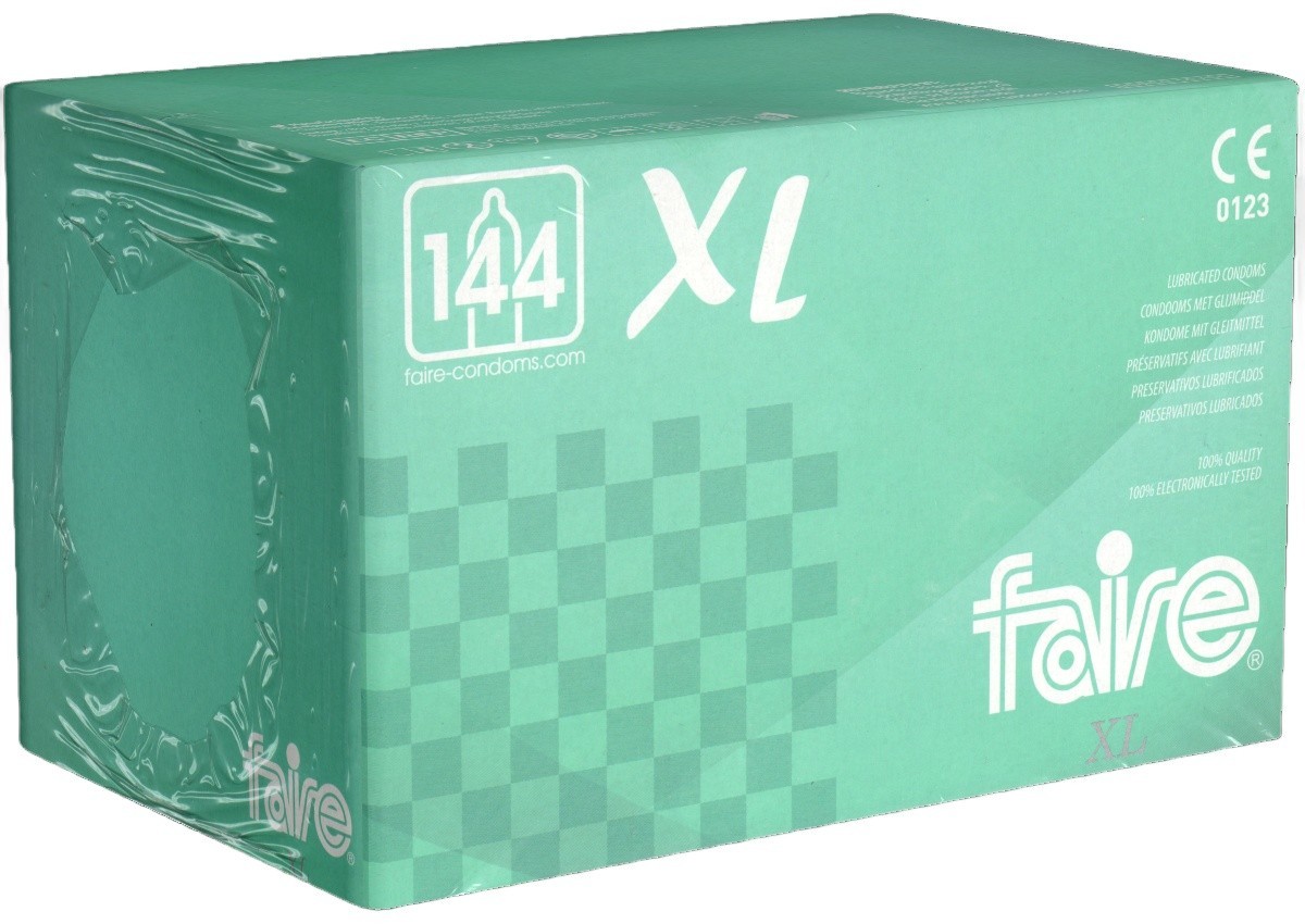 Faire XL – 144 velika kondoma od prirodnog lateksa