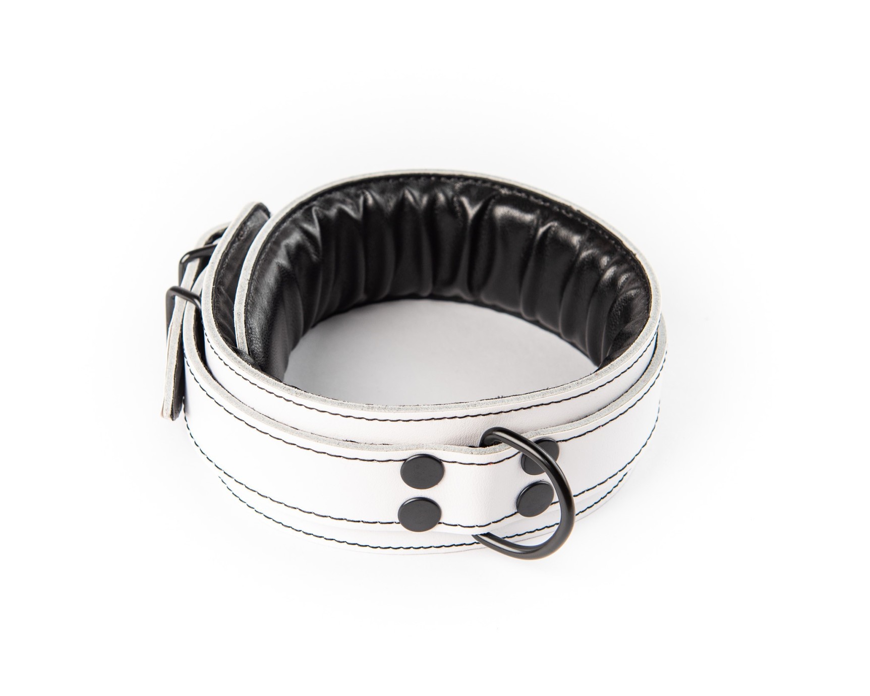 Bijela kožna ogrlica Sexy Elephant – Aria Collar