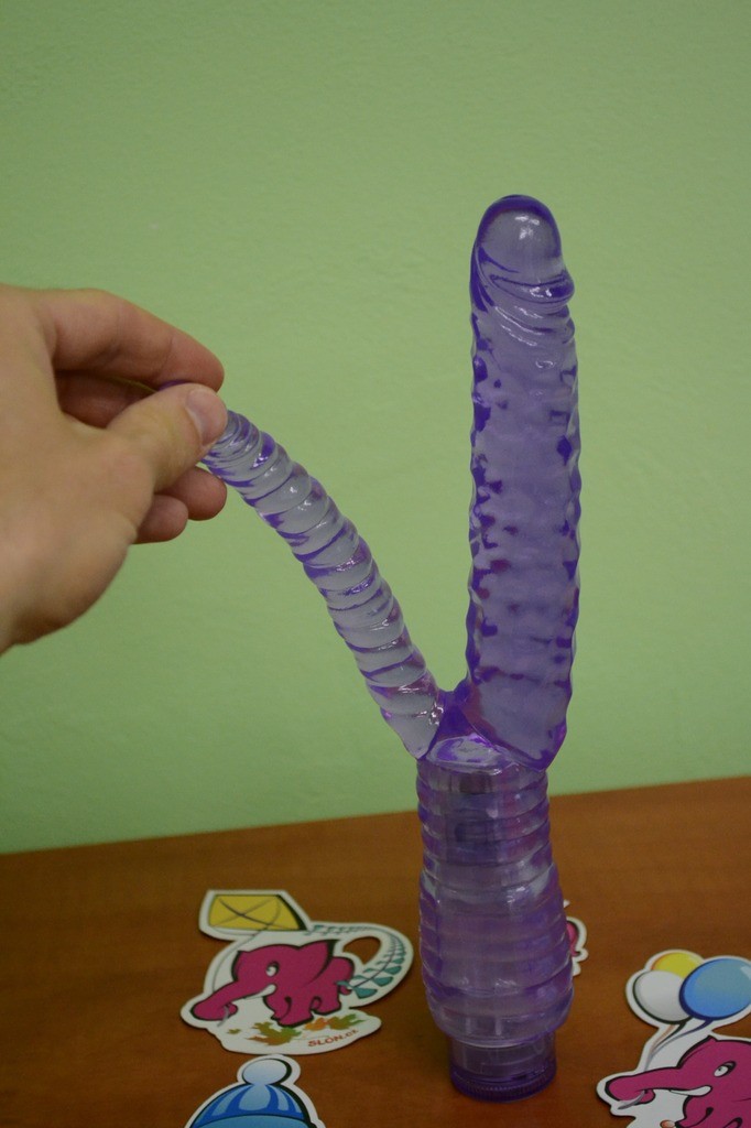 Dvoják gel vibrator