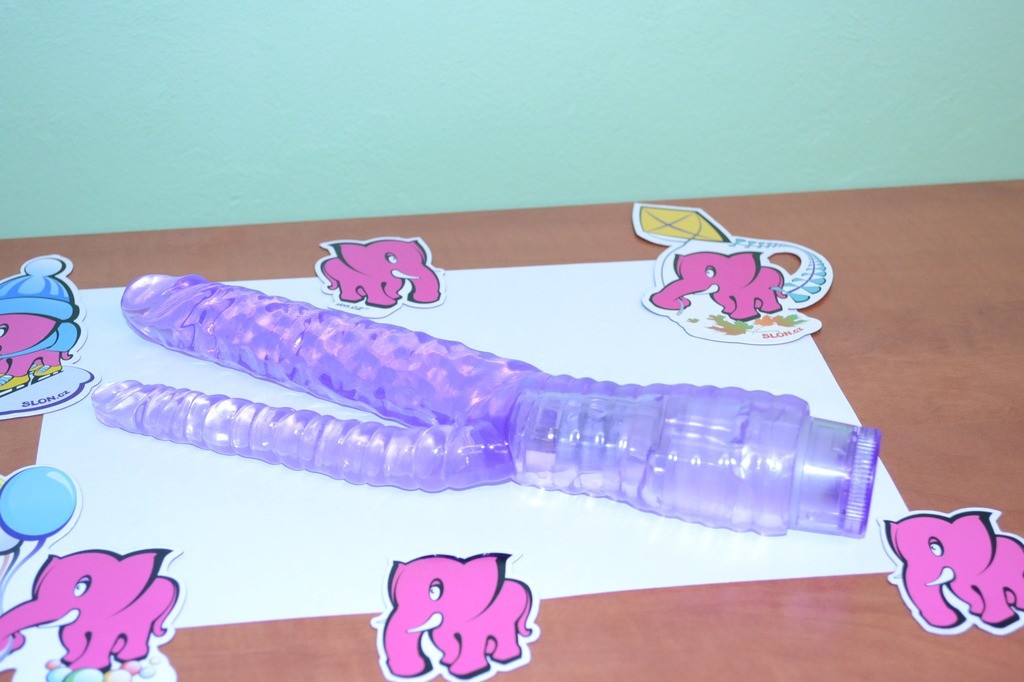 Dvoják gel vibrator
