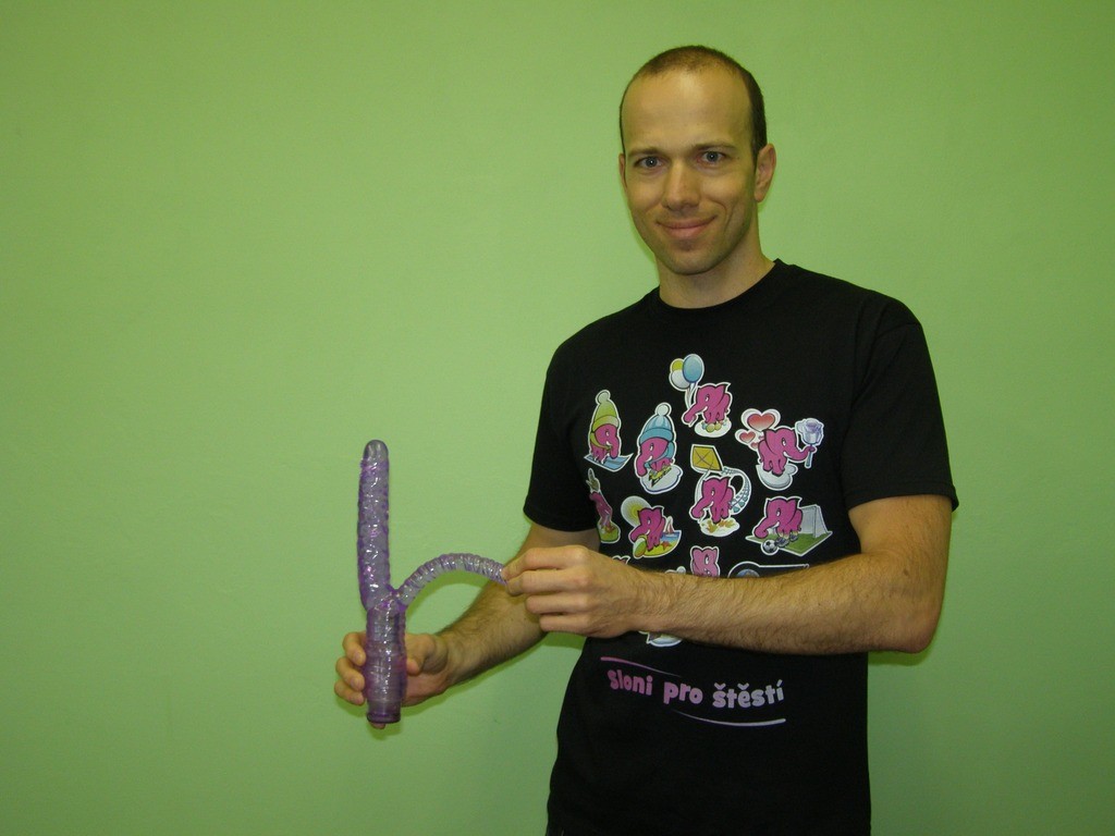 Dvoják gel vibrator