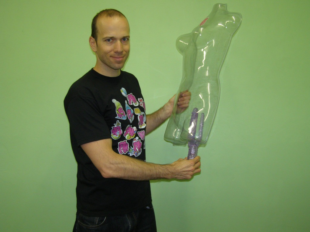 Dvoják gel vibrator