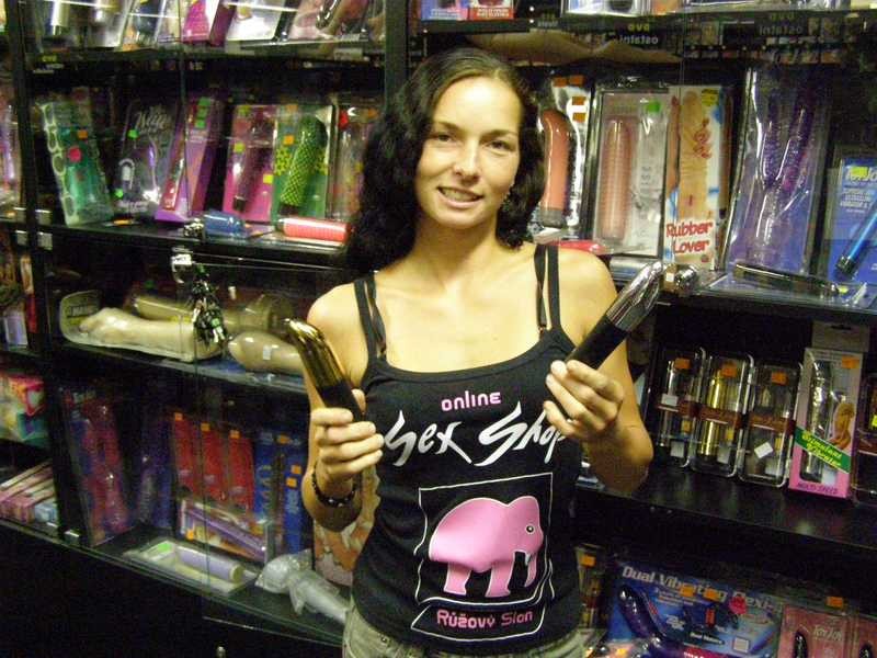 Vibrator plastični zlatni 20 cm