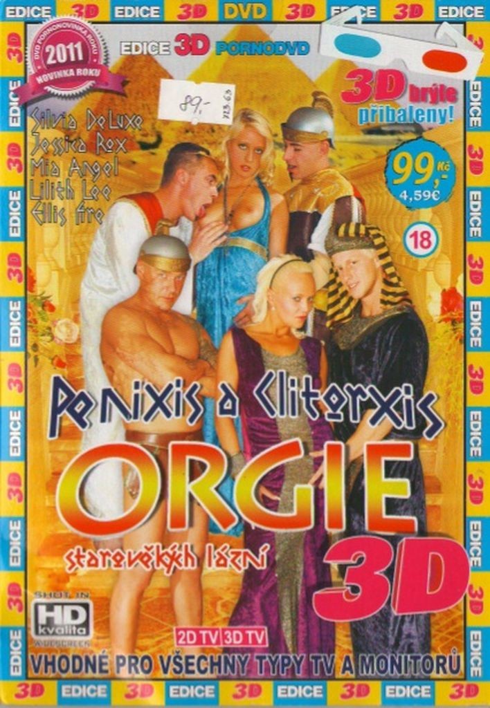 DVD Orgija antičkih kupki + 3D naočale