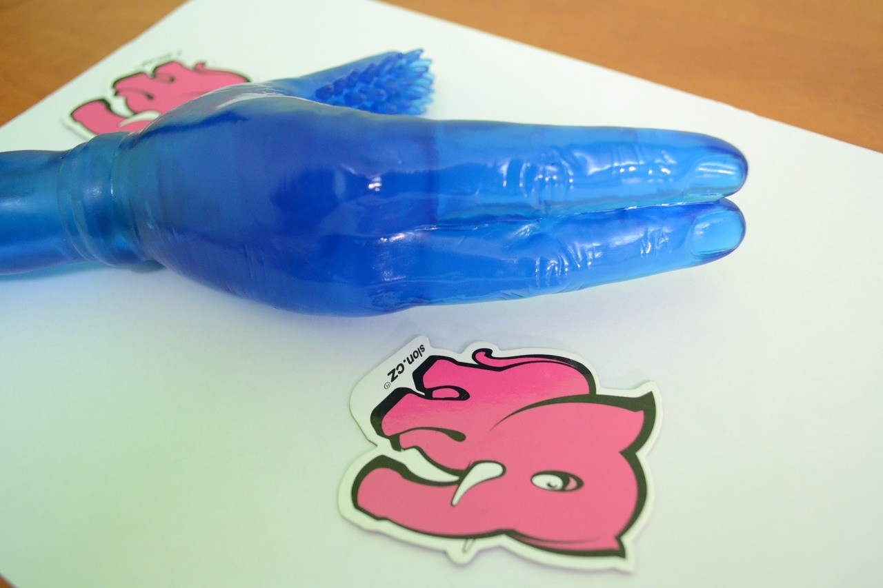 Blue Hand vibrator