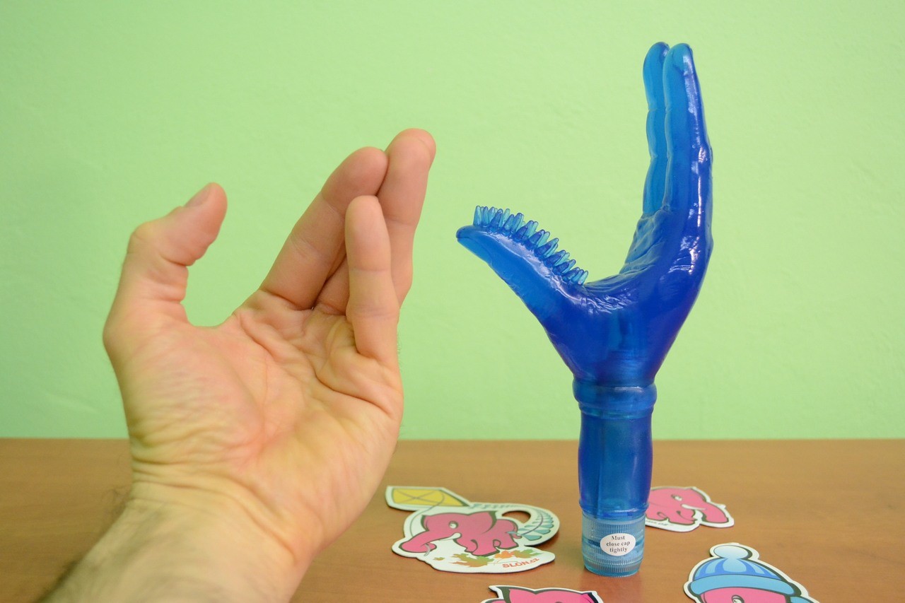Blue Hand vibrator