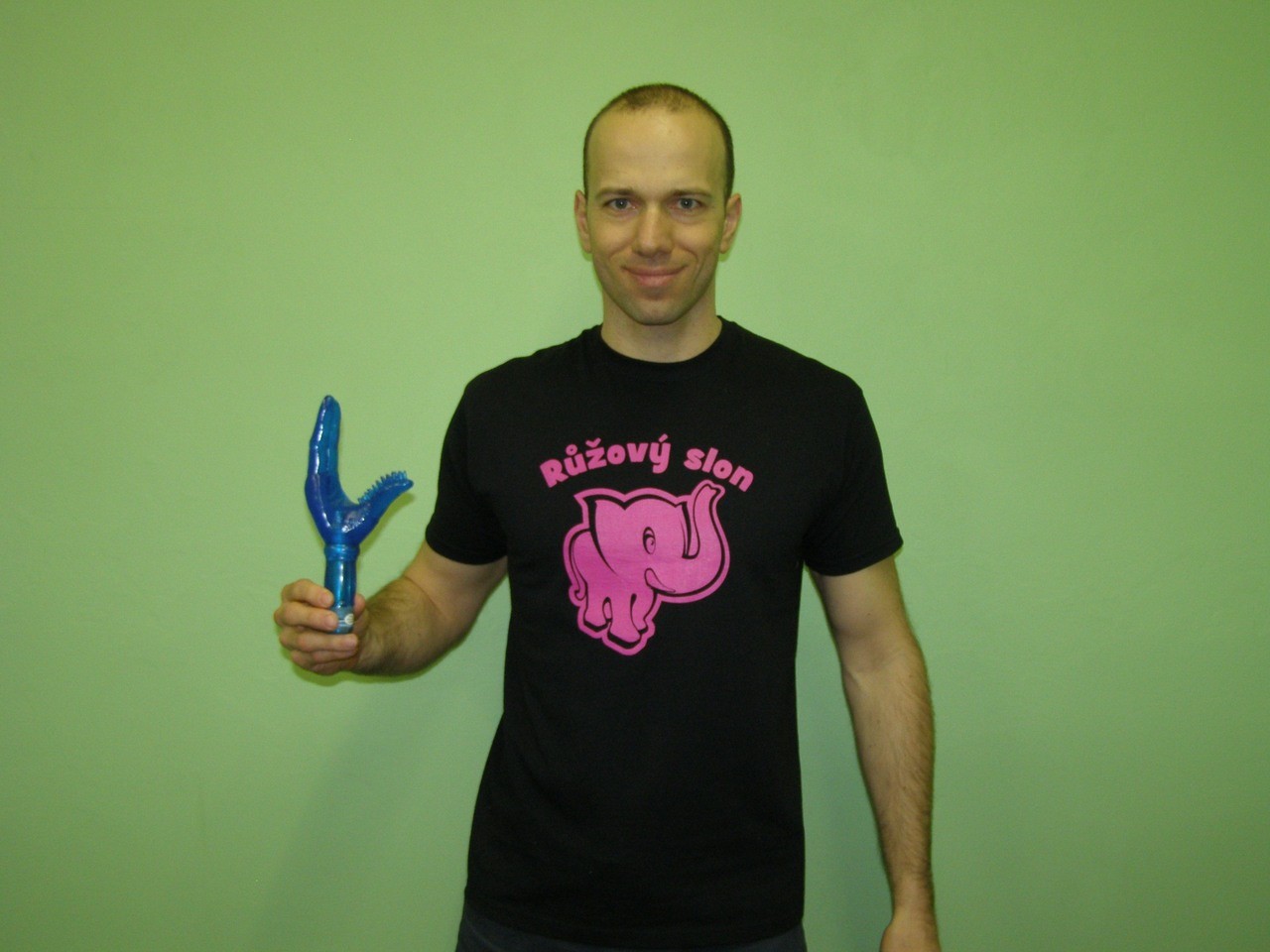 Adam i vibrator Blue Hand