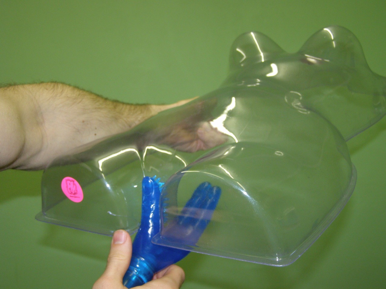 Adam i vibrator Blue Hand