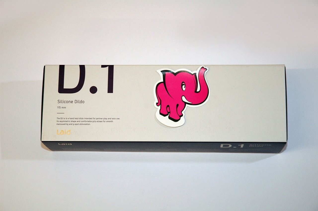 Silikonski dildo Laid D.1 - pakiranje