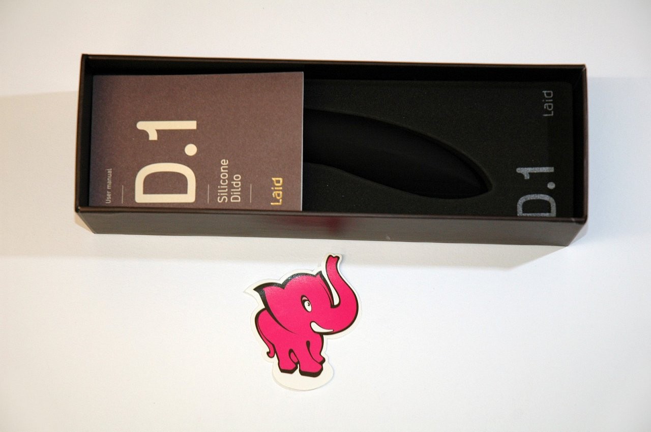 Silikonski dildo Laid D.1 - pakiranje