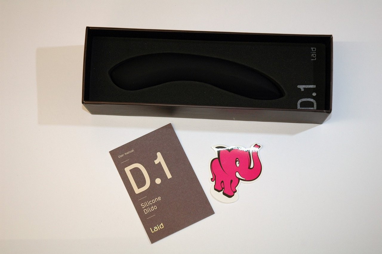 Silikonski dildo Laid D.1 - pakiranje