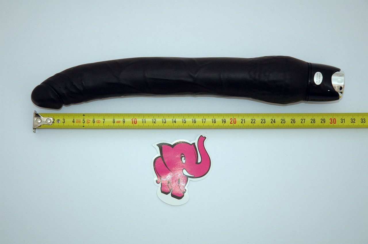 XL Monster vibrator - dimenzije