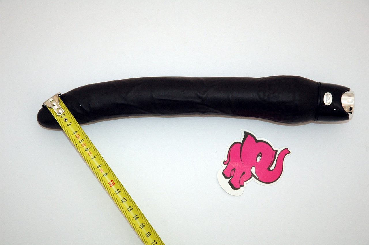 XL Monster vibrator - dimenzije