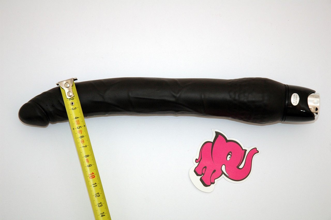 XL Monster vibrator - dimenzije