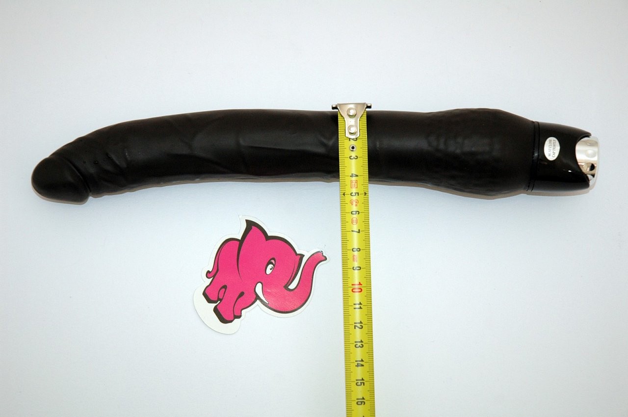XL Monster vibrator - dimenzije