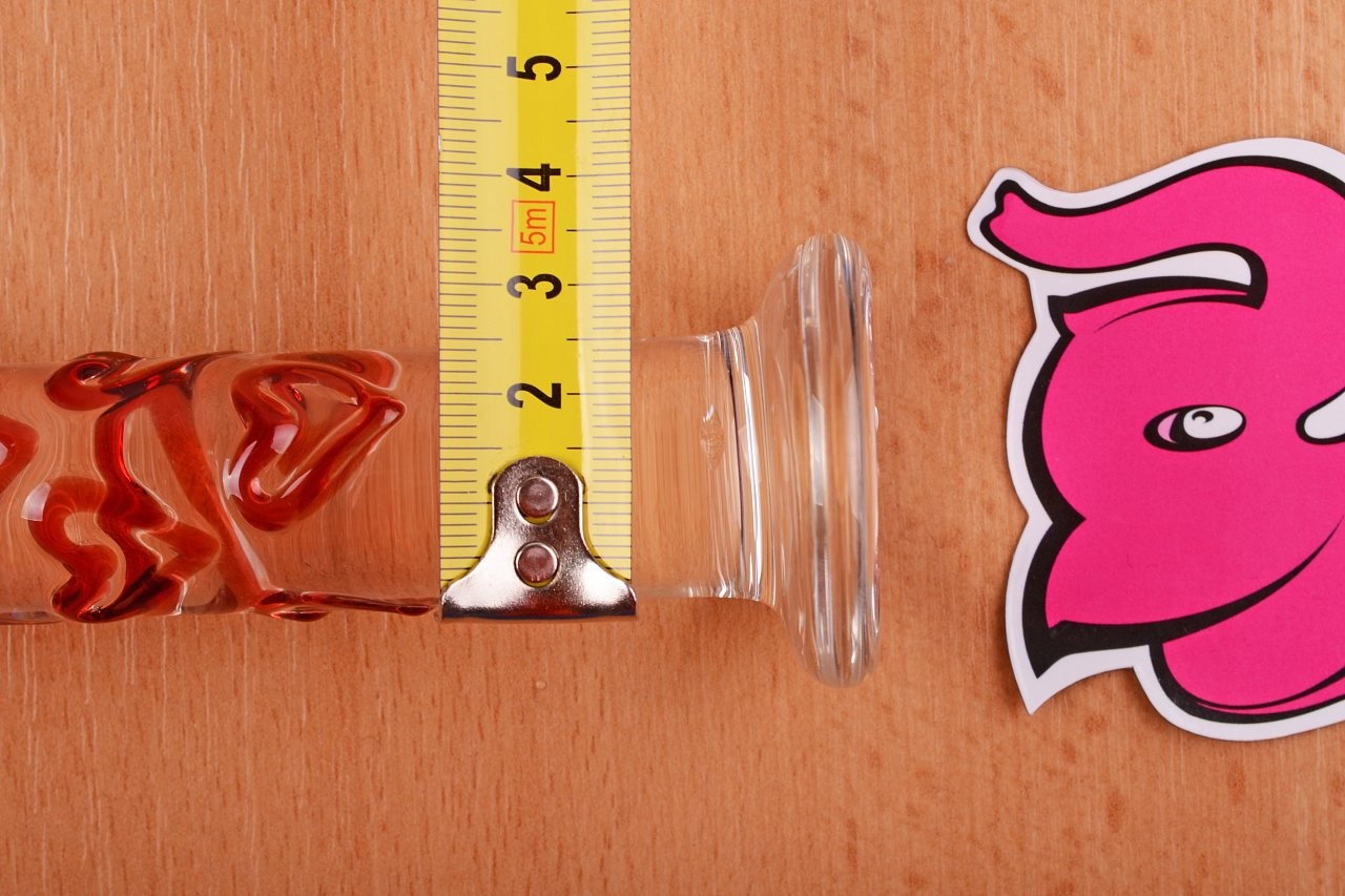 Arts Clair Amour stakleni dildo s metrom