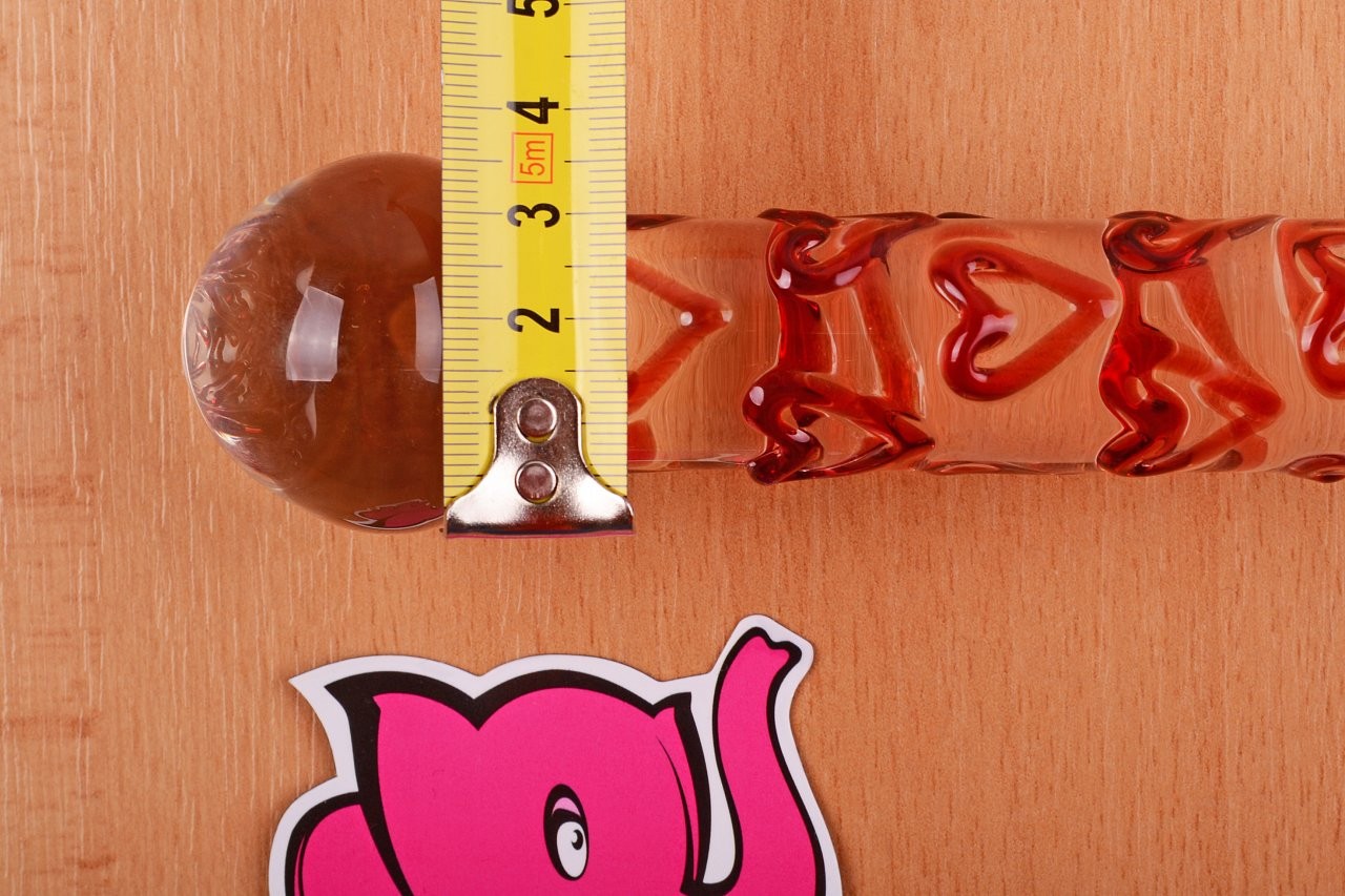 Arts Clair Amour stakleni dildo s metrom