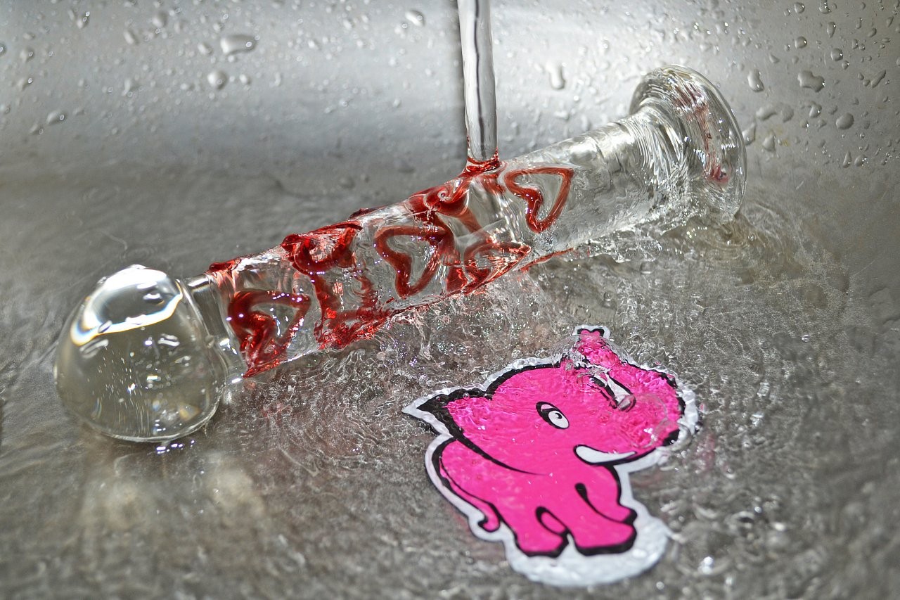 Arts Clair Amour podvodni stakleni dildo