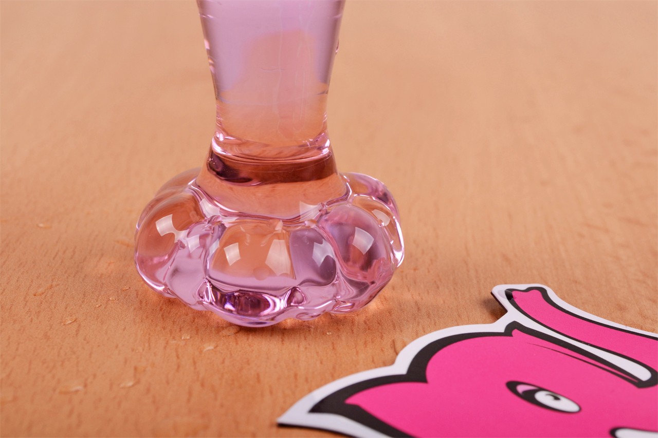 Analni čep Flower Glass Plug