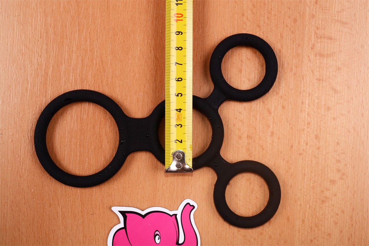 Prsten za bondage erekciju - mjerenje