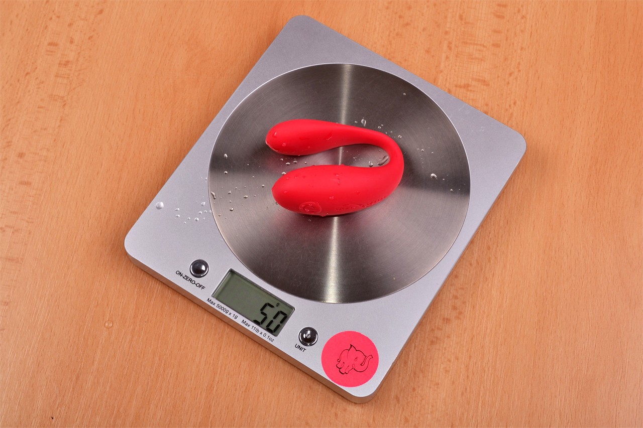 Sweet Smile We-Vibe vibrator - Težina