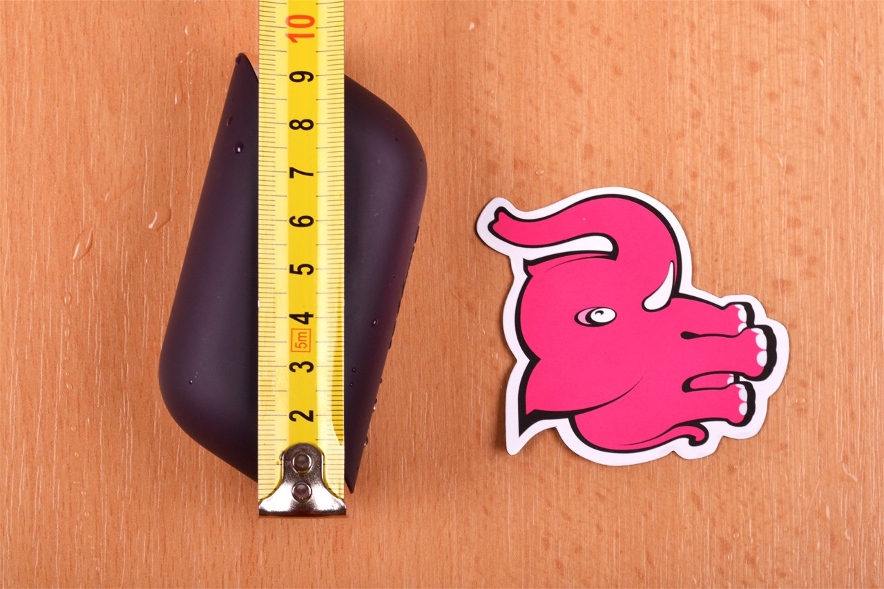 Satisfyer Pro Traveler, ukupna dužina