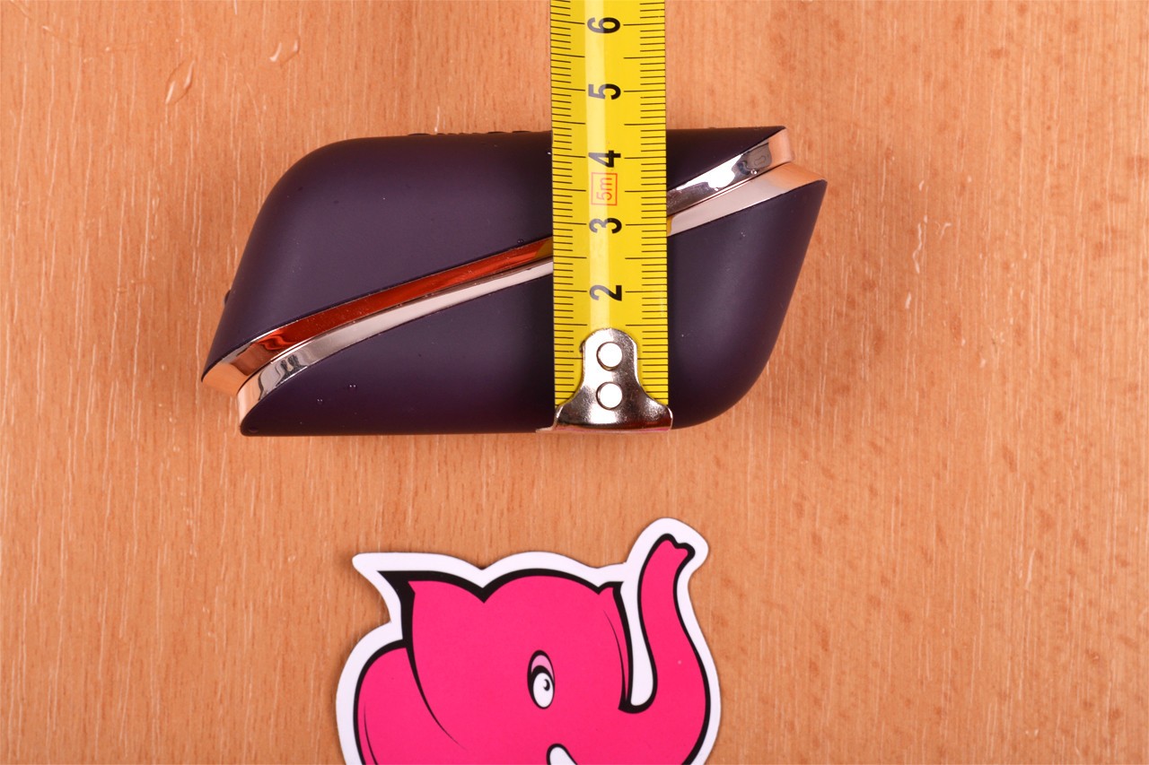 Satisfyer Pro Traveler, zatvoreni promjer igračke