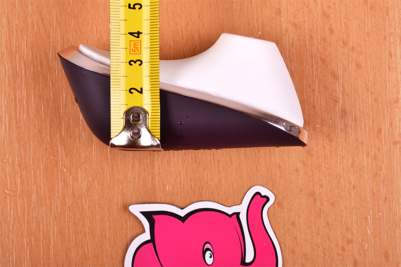 Satisfyer Pro Traveler, promjer ručke