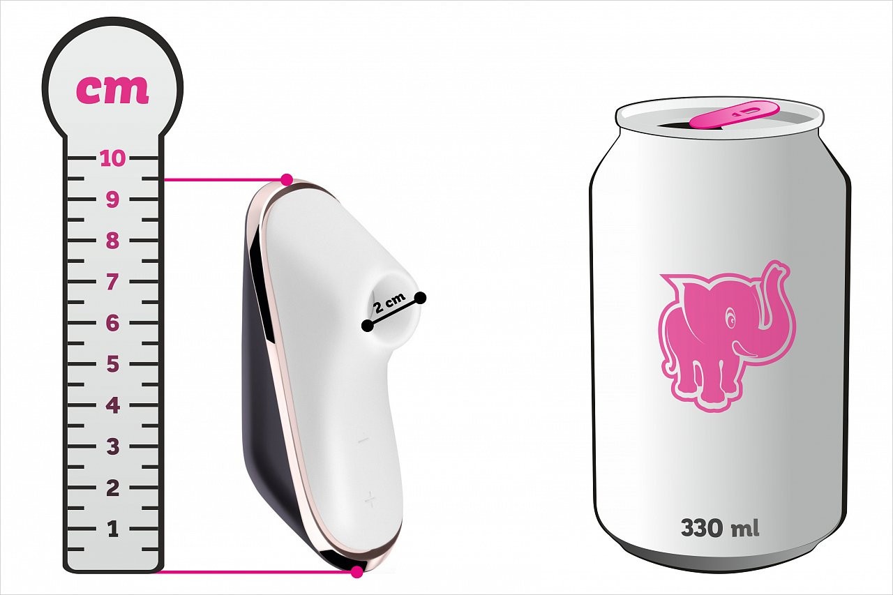 Satisfyer Pro Traveler, dimenzije