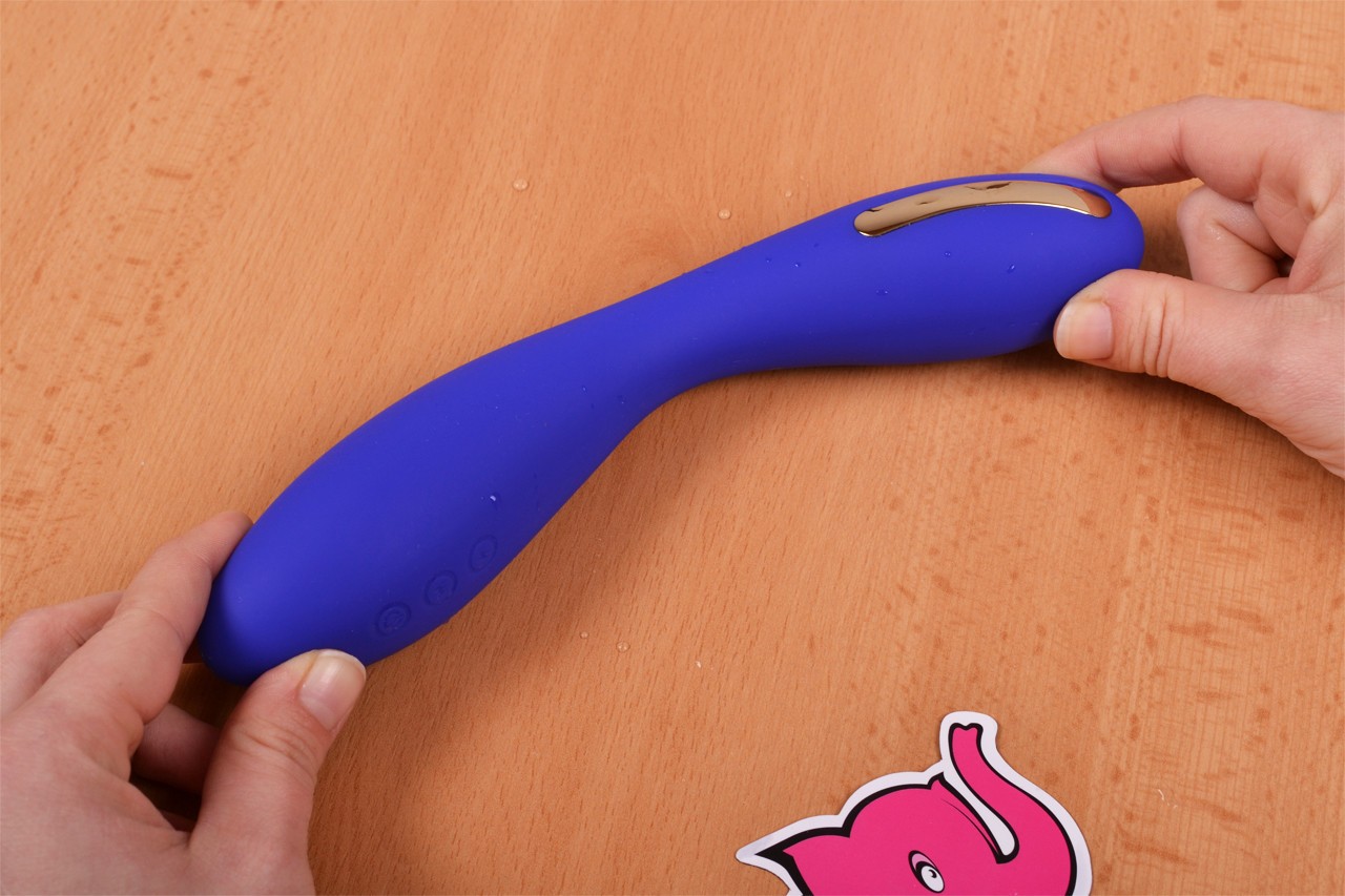 Električni sex vibrator Midnight Impulse (21,5 cm) + poklon EEG gel 500 ml